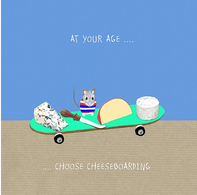 Choose Cheeseboarding Card - Aurina Ltd