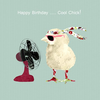 Cool Chick Birthday Card - Aurina Ltd