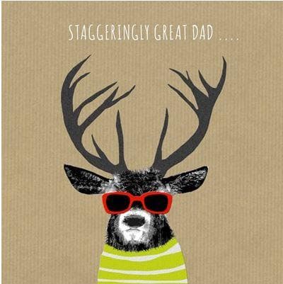 Staggeringly Great Dad Card - Aurina Ltd