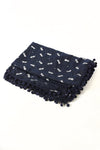 Foiled Pineapple Print Scarf - Aurina Ltd
