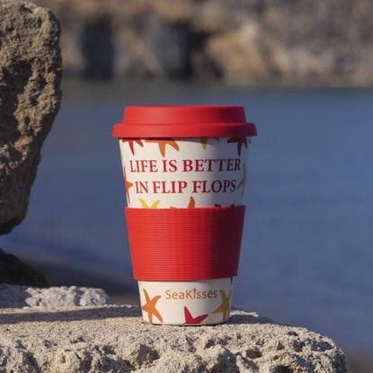 Flip Flops Travel Cup - Aurina Ltd