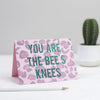 Oh Squirrel Bees Knees Luxe  Glitter Card - Aurina Ltd