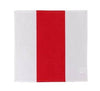 Napkin Wide Stripe Red & Stone - Aurina Ltd