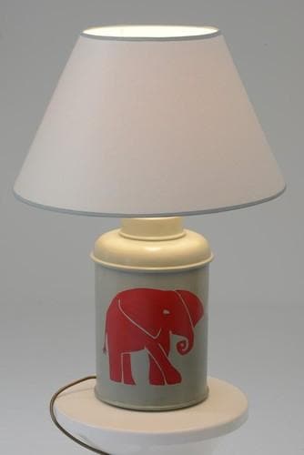Nellie Hand Painted Tea Caddy Lamp - Aurina Ltd