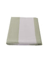 Wide Stripe Medium Tablecloth Sage & Stone - Aurina Ltd