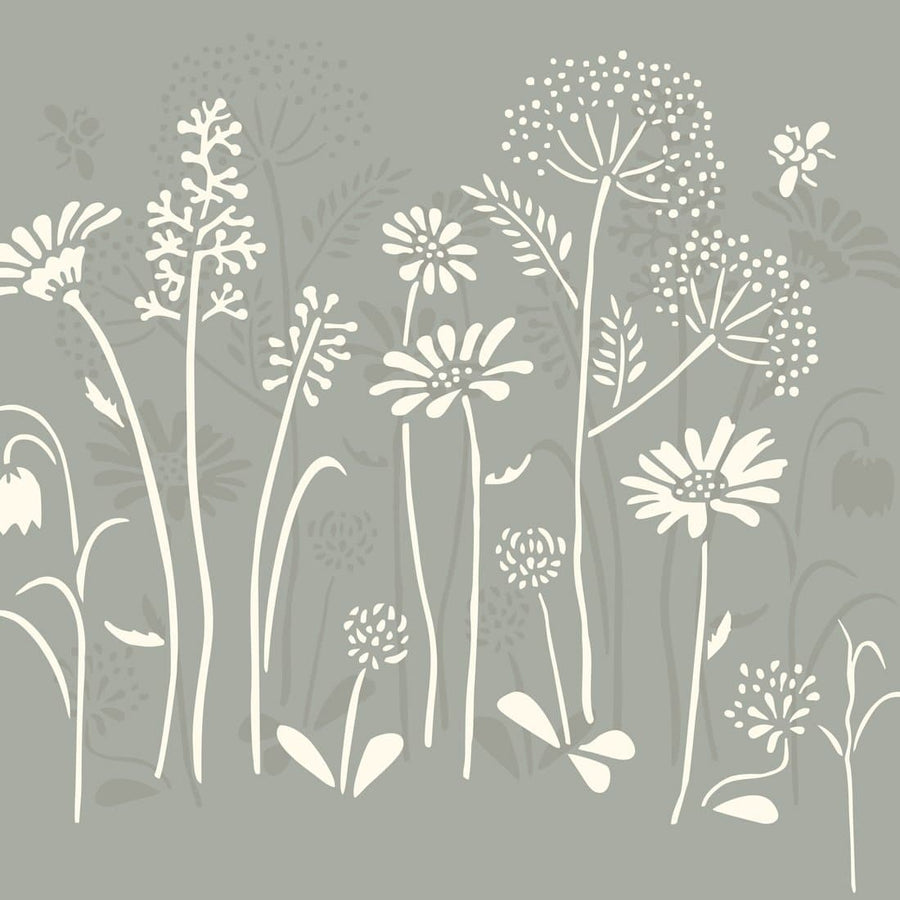 Annie Sloan Meadow Flowers Stencil - Aurina Ltd