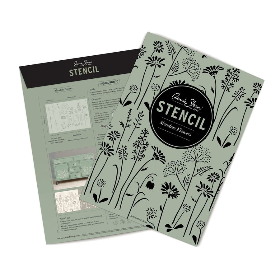 Annie Sloan Mexican Birds Stencil - Aurina Ltd