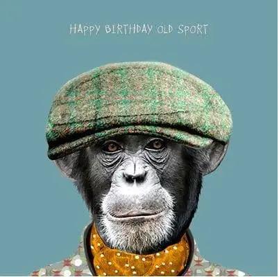 Old Sport Birthday Card - Aurina Ltd