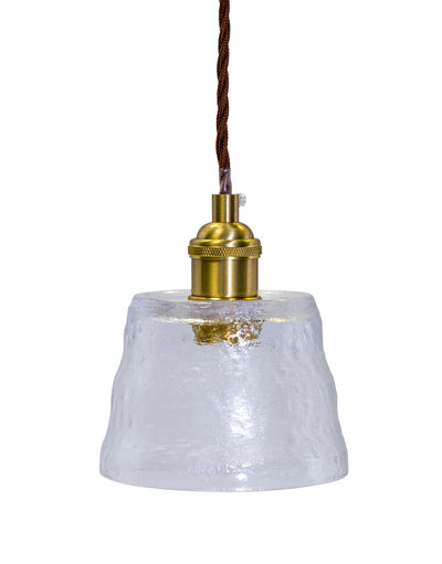 Antique Brass Pendant Light - Small