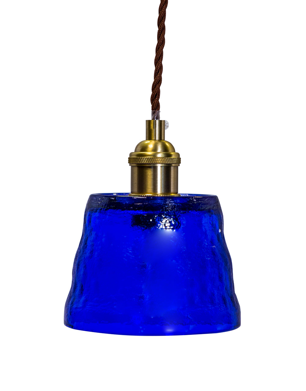 Antique Brass Pendant Light - Small