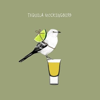 Tequila Mockingbird Card - Aurina Ltd