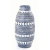 Dark Terracotta Arrow Vase - Aurina Ltd