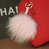 Fur Pom Pom Keyrings - Aurina Ltd
