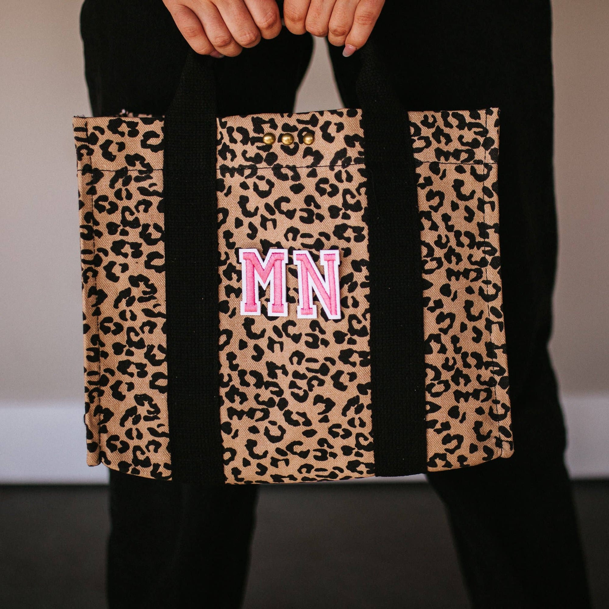 Pink Letter Iron on Patches - Aurina Ltd