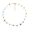 Rainbow Multi Gem Necklace - Aurina Ltd