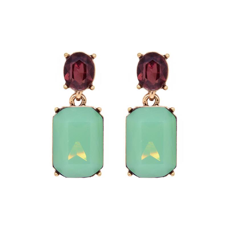 Best Selling Vintage Gem Earrings - Aurina Ltd