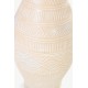 Ivory Terracotta Diamond Vase - Aurina Ltd