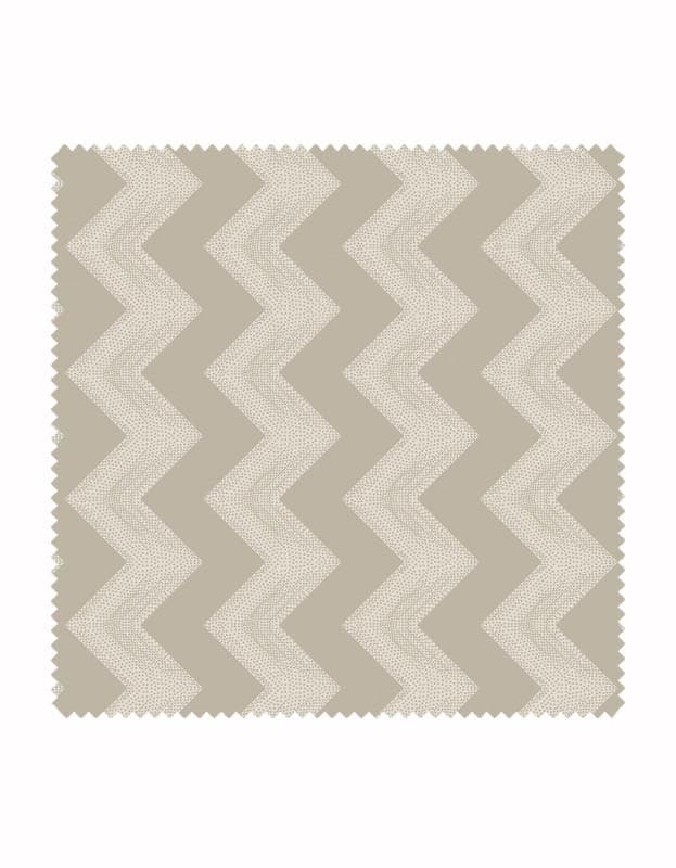 Dotty Chevron Fabric - Aurina Ltd