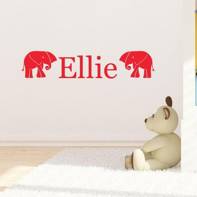 Nellie Personalised Wall Stickers - Aurina Ltd