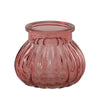 Vintage Style Bubble Jar - Dusky Pink