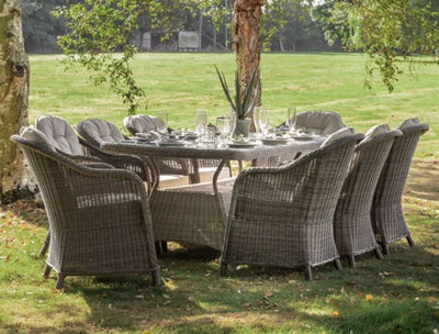 Holkham 8 Seater Garden Table and Chairs
