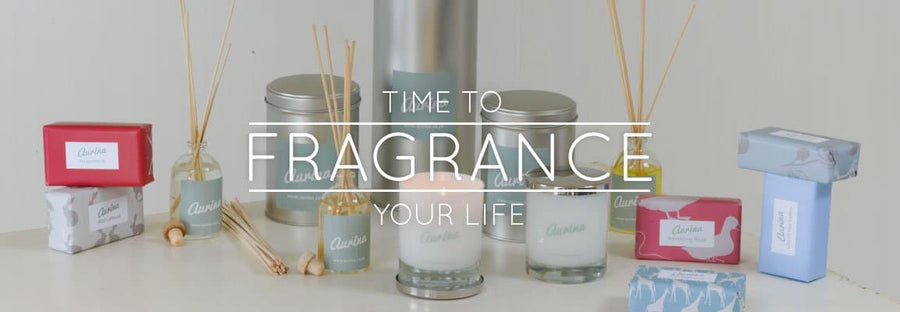 Lime Basil & Mandarin Candle - Aurina Ltd