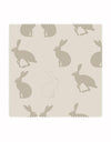 Hetty Hare Wallpaper Linen & Stone - Aurina Ltd
