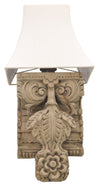 Carved Wall Light - Aurina Ltd