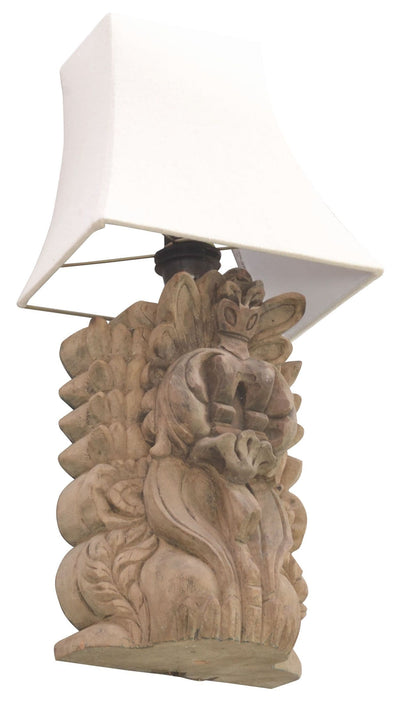 Leaf Carved Wall Light - Aurina Ltd