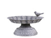 Antique Zinc Bird Bath - Aurina Ltd