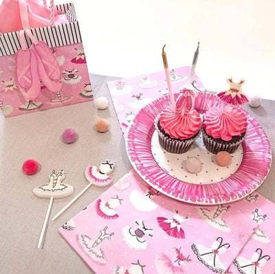 Tutus Die-cut Party & Birthday Candles - Set of 6 - Aurina Ltd