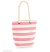 Nautical Stripe Canvas Tote Bag with Personalisation - Aurina Ltd