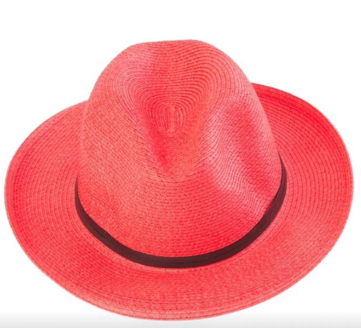 Leather Band Fedora - Aurina Ltd