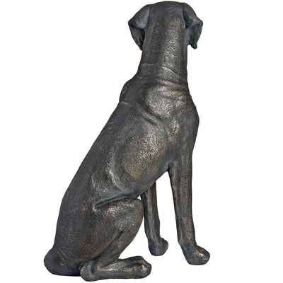 Charming Sitting Labrador Statue - Aurina Ltd