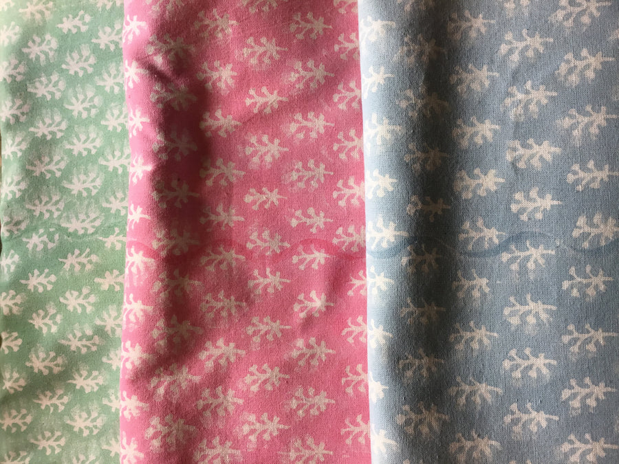 Pale Blue Manni Cotton Table Cloth - Aurina Ltd