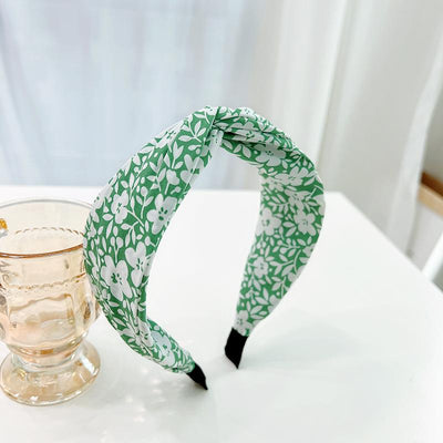 All Over Flower Print Hairband - Aurina Ltd