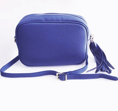 Leather Tasseled Camera Bag - Aurina Ltd