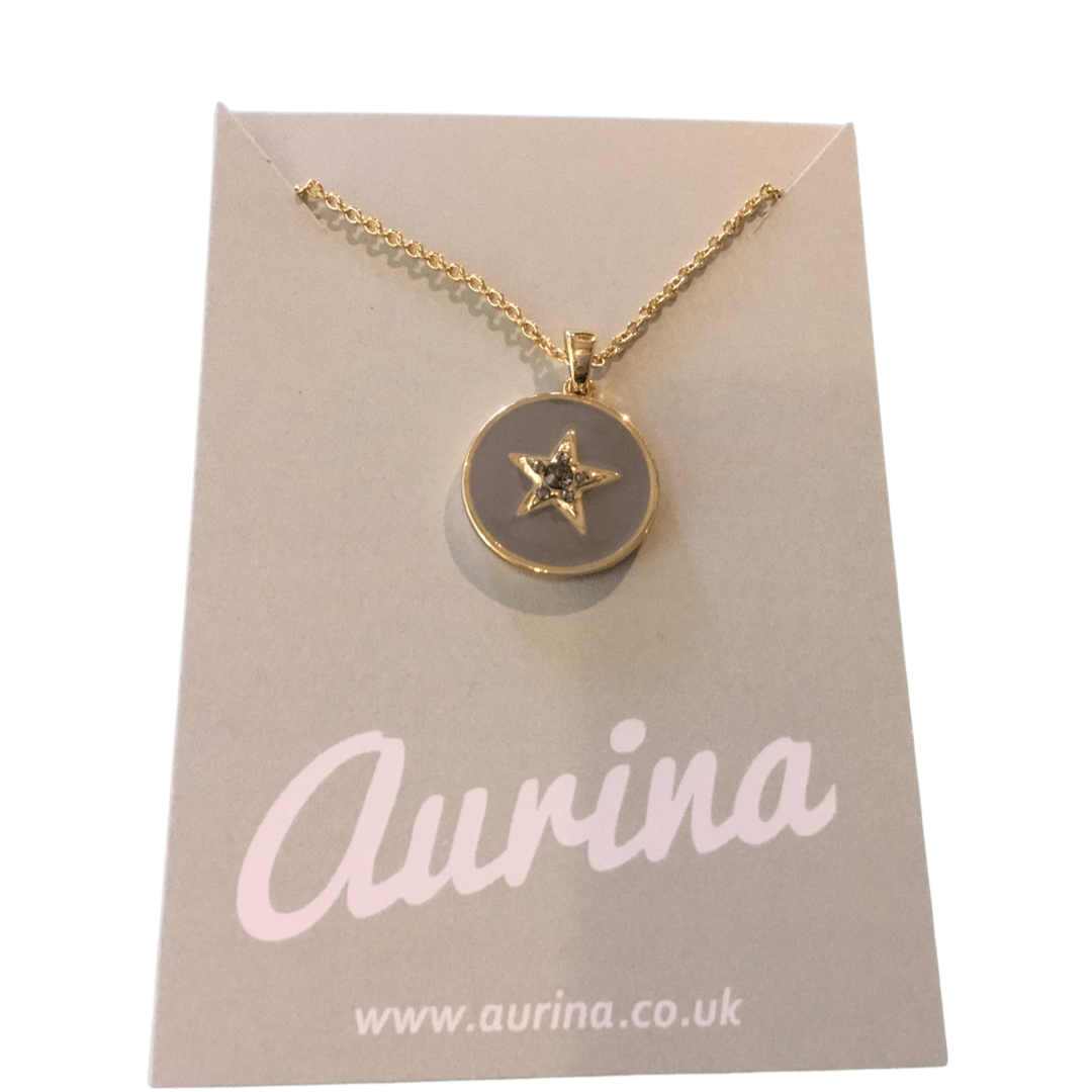 Camille Necklace - Grey