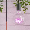 LED Text Light Bulbs - Aurina Ltd