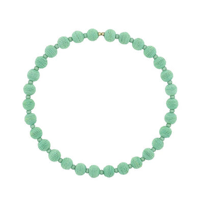 Springwire Woven Ball Necklace