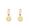 Sunburst Large Huggie Earring Gold - Aurina Ltd