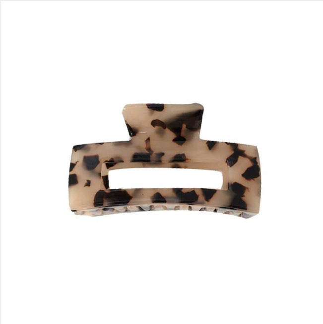 Large Resin Claw Clip - Tortoiseshell - Aurina Ltd