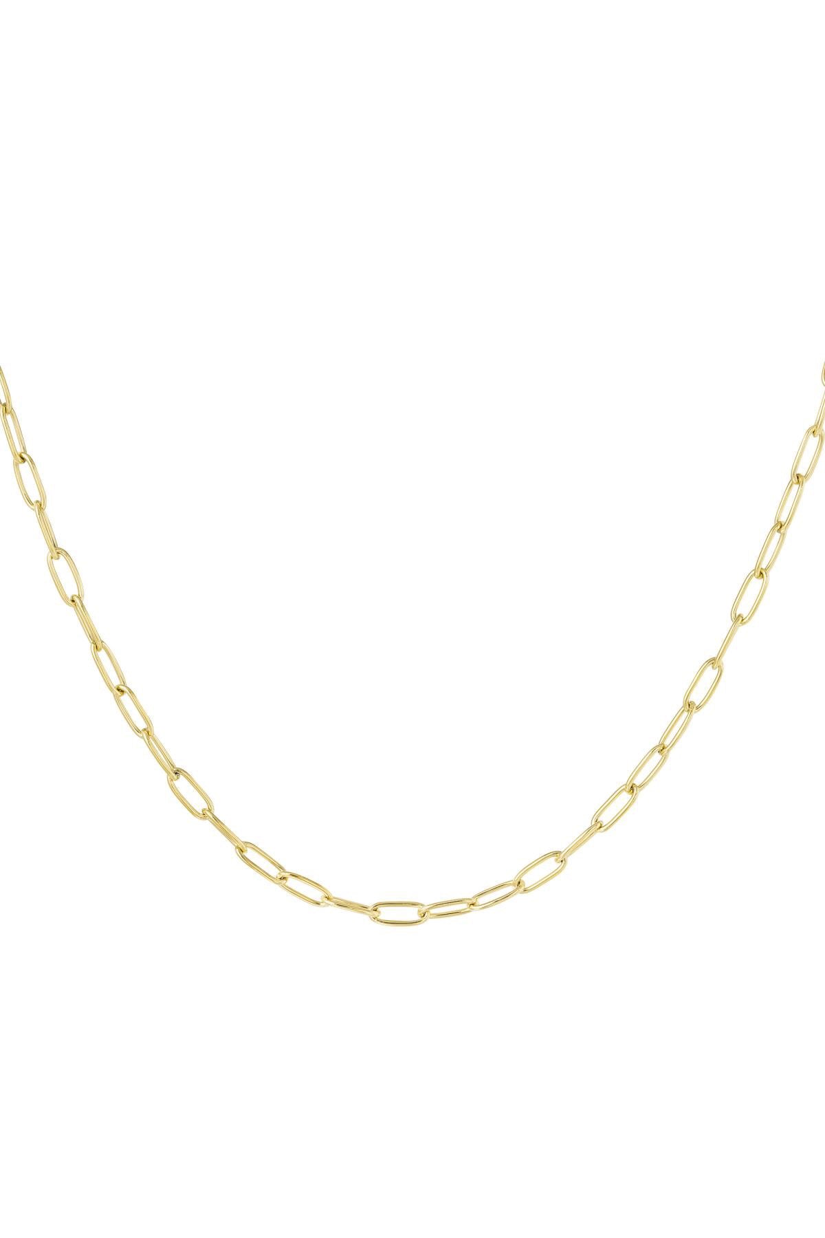 Basic Gold Link Chain Necklace