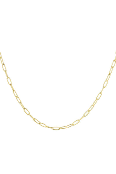 Basic Gold Link Chain Necklace
