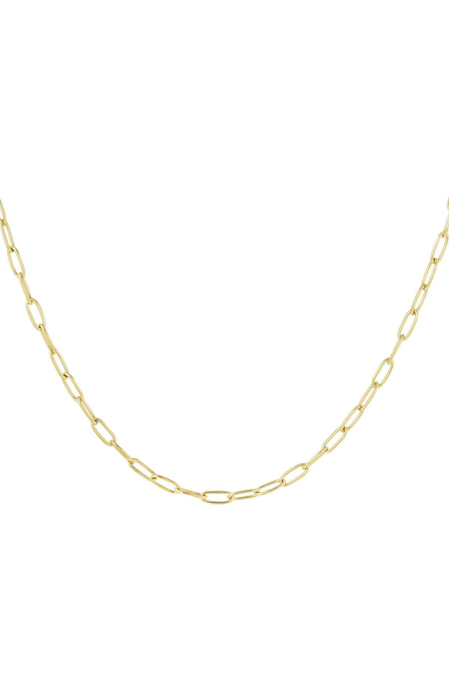 Basic Gold Link Chain Necklace