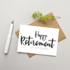 Happy Retirement Card - Aurina Ltd