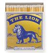 Gold Lion Square Matches