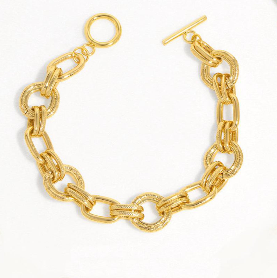 Extra Chunky Gold Chain Bracelet