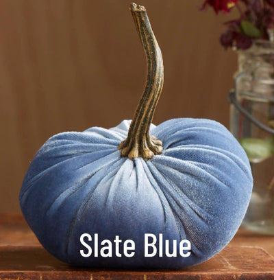 Small Velvet Pumpkin