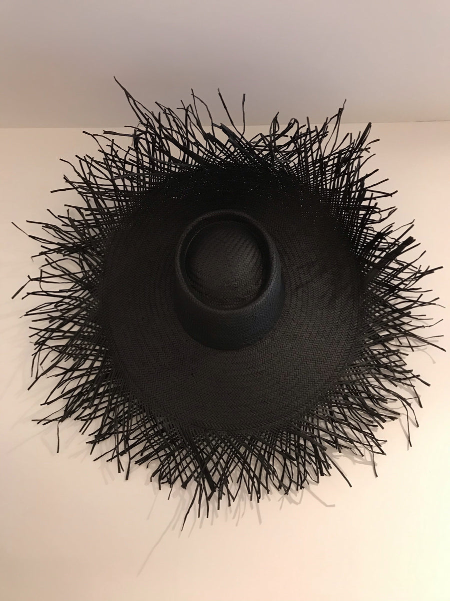 Extra Large Straw Sun Hat - Aurina Ltd